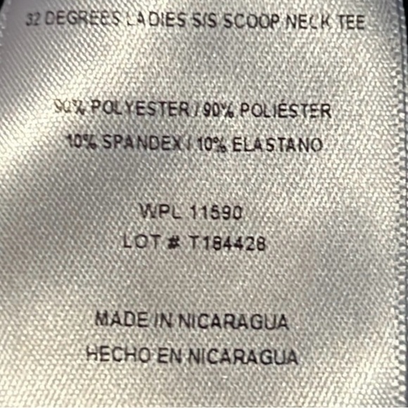 32 Degrees Scoop Neck Tee - Picture 4 of 5